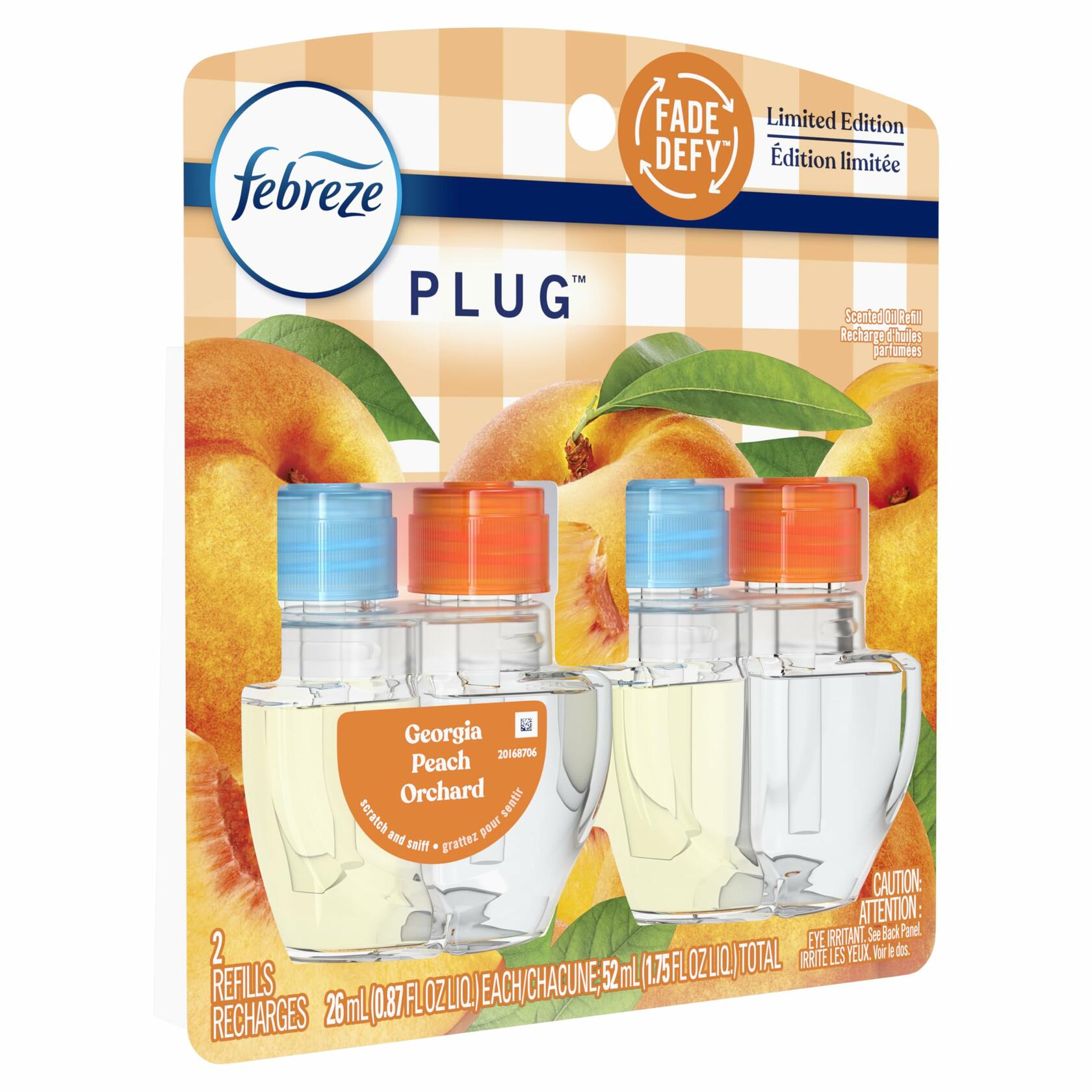 Febreze Plug Dual Refill Southern Lilac Mornings Scent 0.87fl oz 2 Pack Beige