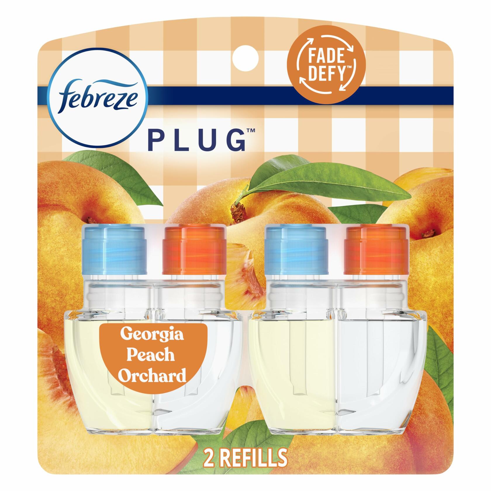 Febreze Plug Dual Refill Southern Lilac Mornings Scent 0.87fl oz 2 Pack Beige