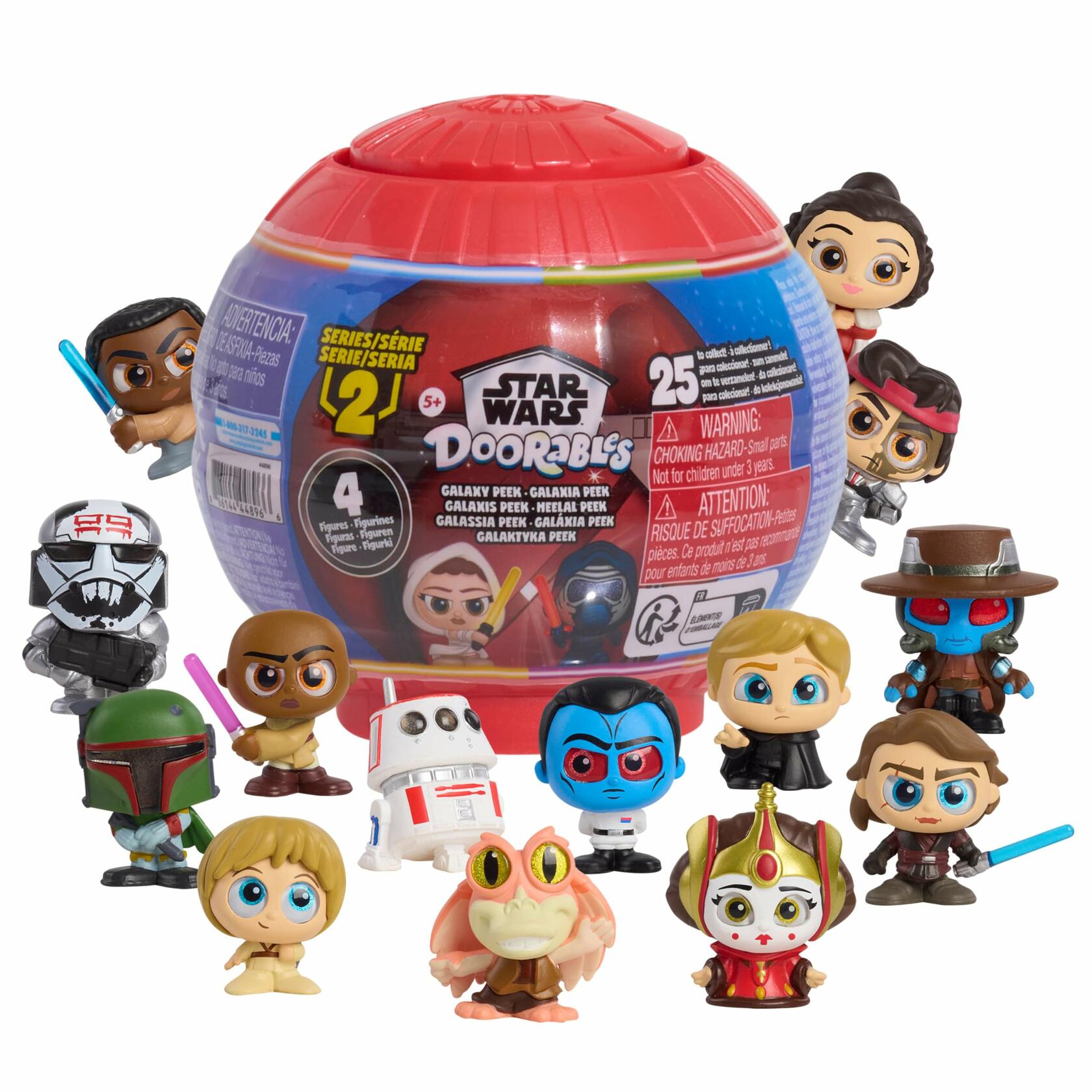 Star Wars Doorables Galaxy Peek Series 2 1.5-inch Surprise Collectible Figures