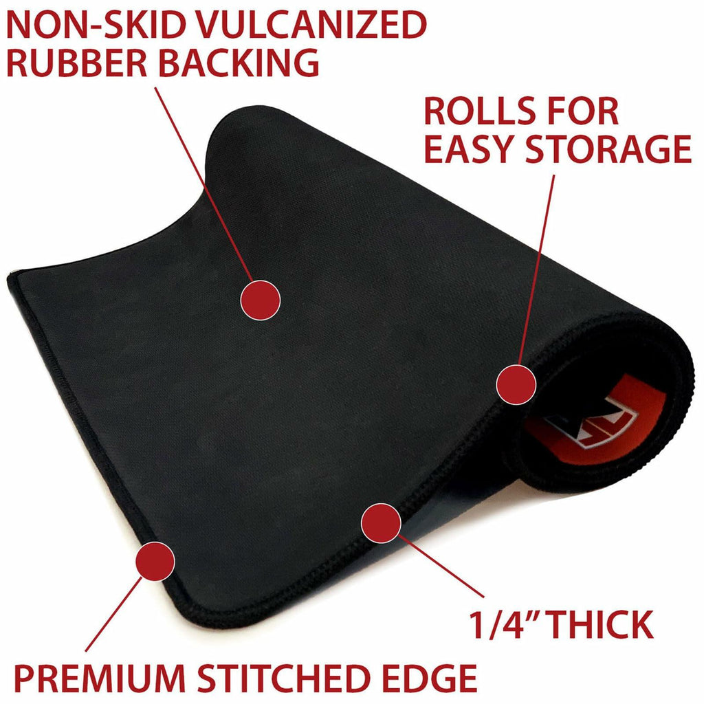 [Like New] TekMat Ultra Premium 15x44 Oil Resistant Non-Slip Mat Black
