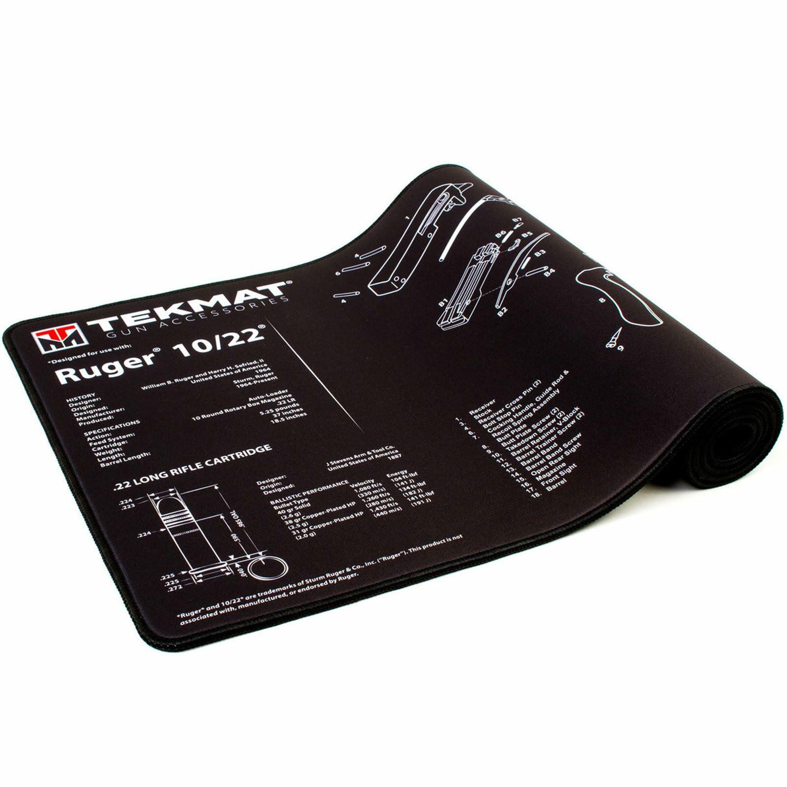 [Like New] TekMat Ultra Premium 15x44 Oil Resistant Non-Slip Mat Black
