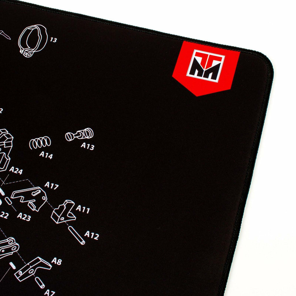 [Like New] TekMat Ultra Premium 15x44 Oil Resistant Non-Slip Mat Black