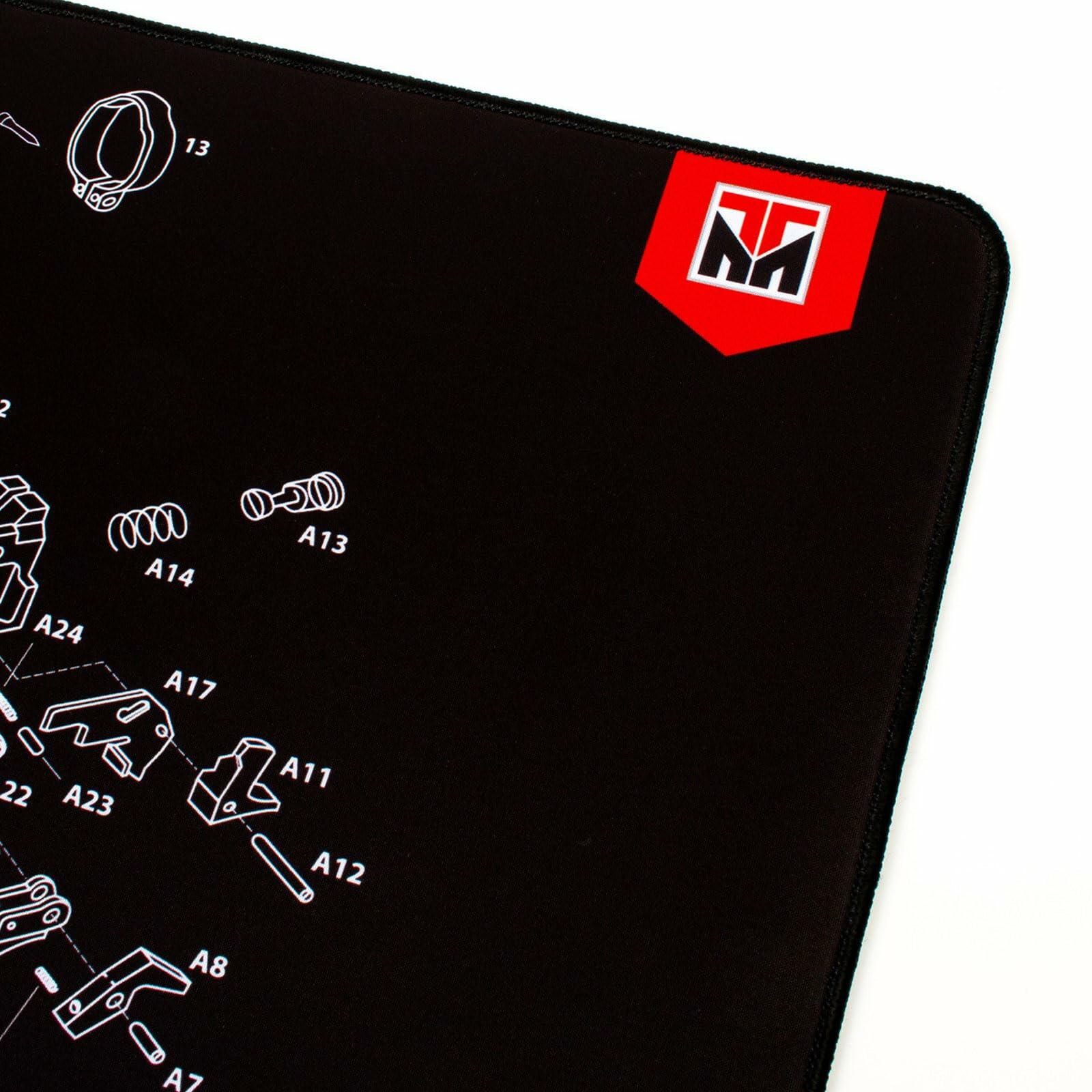 [Like New] TekMat Ultra Premium 15x44 Oil Resistant Non-Slip Mat Black