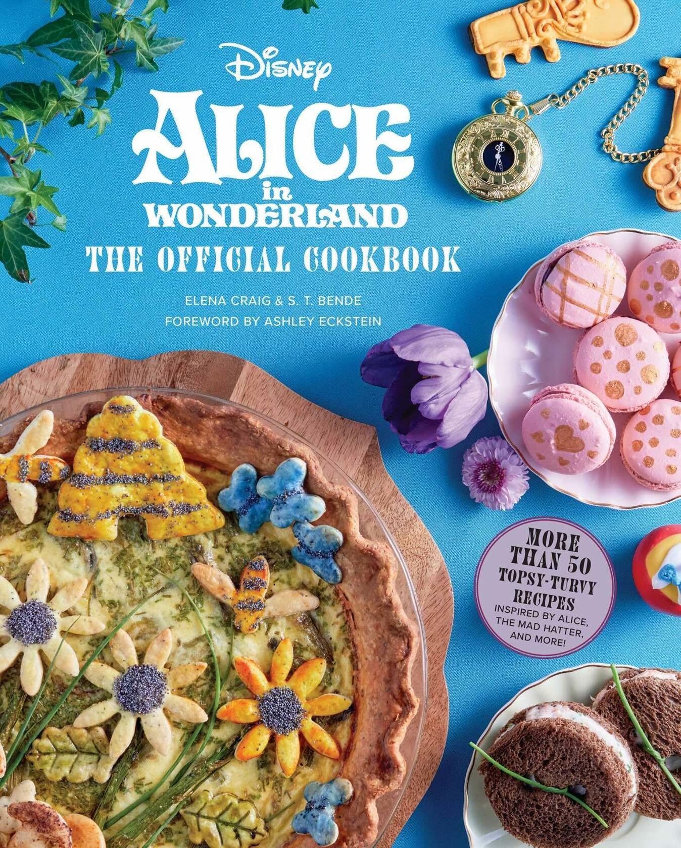 Insight Editions Disney Alice in Wonderland Official Cookbook Hardcover 128pg