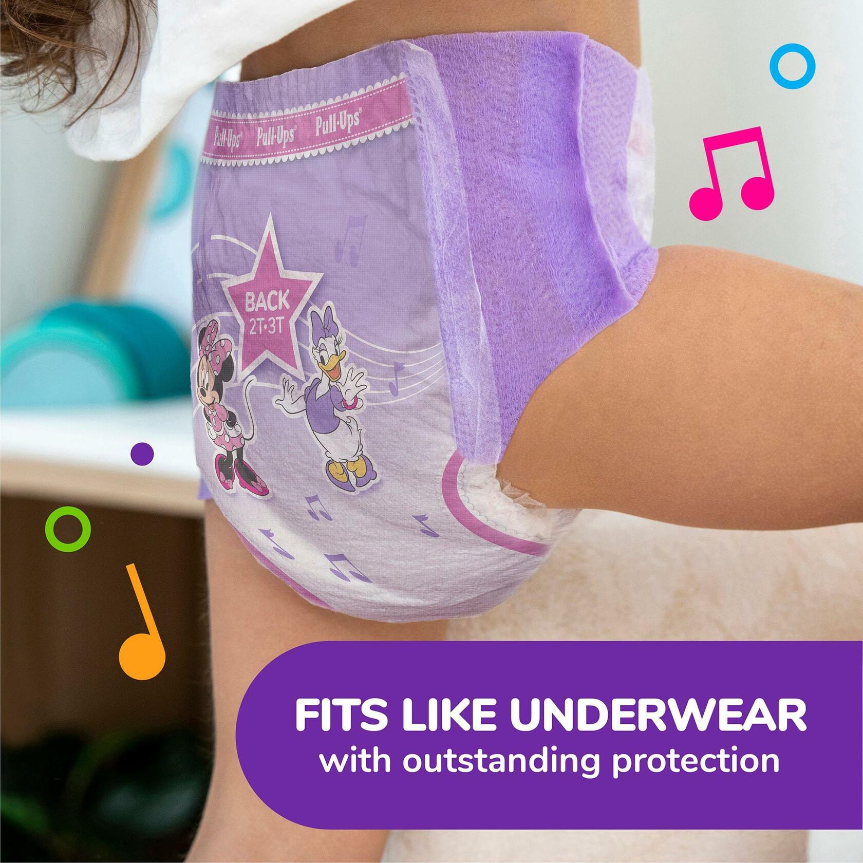 [Like New] Kimberly-Clark PullUps Toddler Training Pants Minnie Mouse Kid Design 68 Ct 4-5T