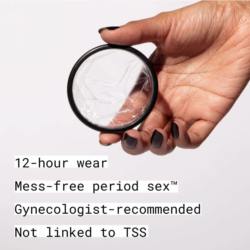 FLEX Menstrual Discs Disposable Period Discs Reduce Cramps 24 Count