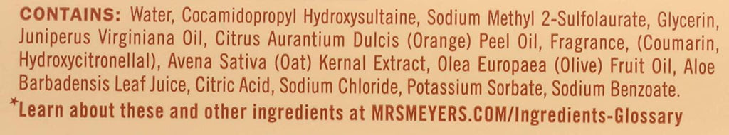 MRS. MEYER'S CLEAN DAY Hand Soap Oat Blossom Biodegradable 12.5 fl oz