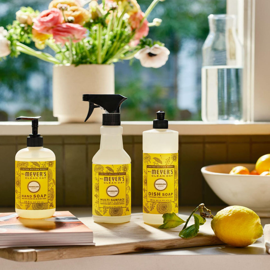 Mrs. MEYER'S CLEAN DAY Multi-Surface Everyday Cleaner Dandelion 16oz
