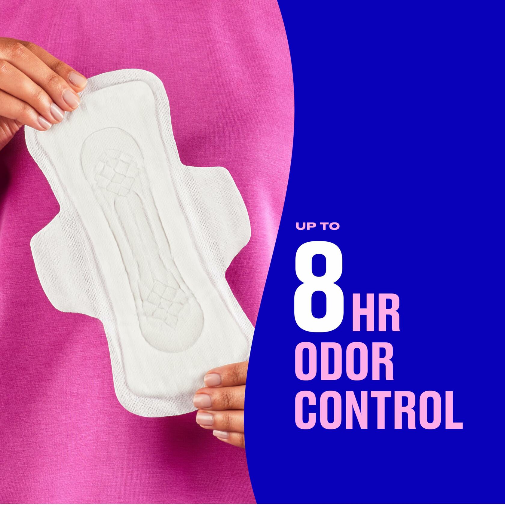 Carefree Ultra Thin Overnight Pads with Wings 40ct