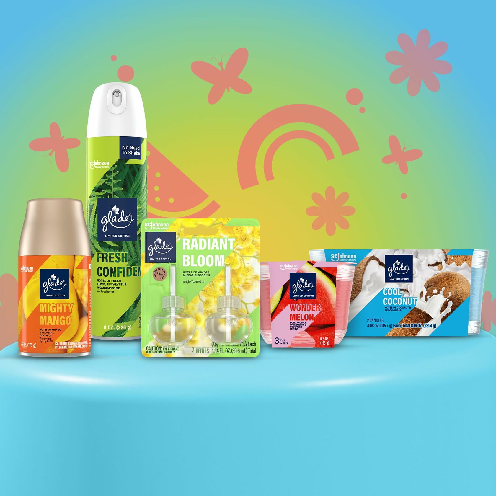 [Like New] Glade Automatic Spray Refill Fresh Confidence Scent Air Freshener 6.2 Oz