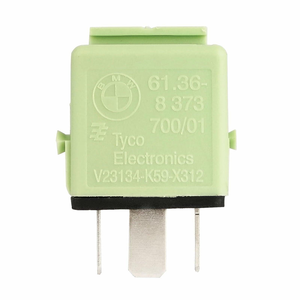 EC-HPOCKET V23134-K59-X312 12VDC 5Pin Mini ISO Car Air Suspension Relay Black