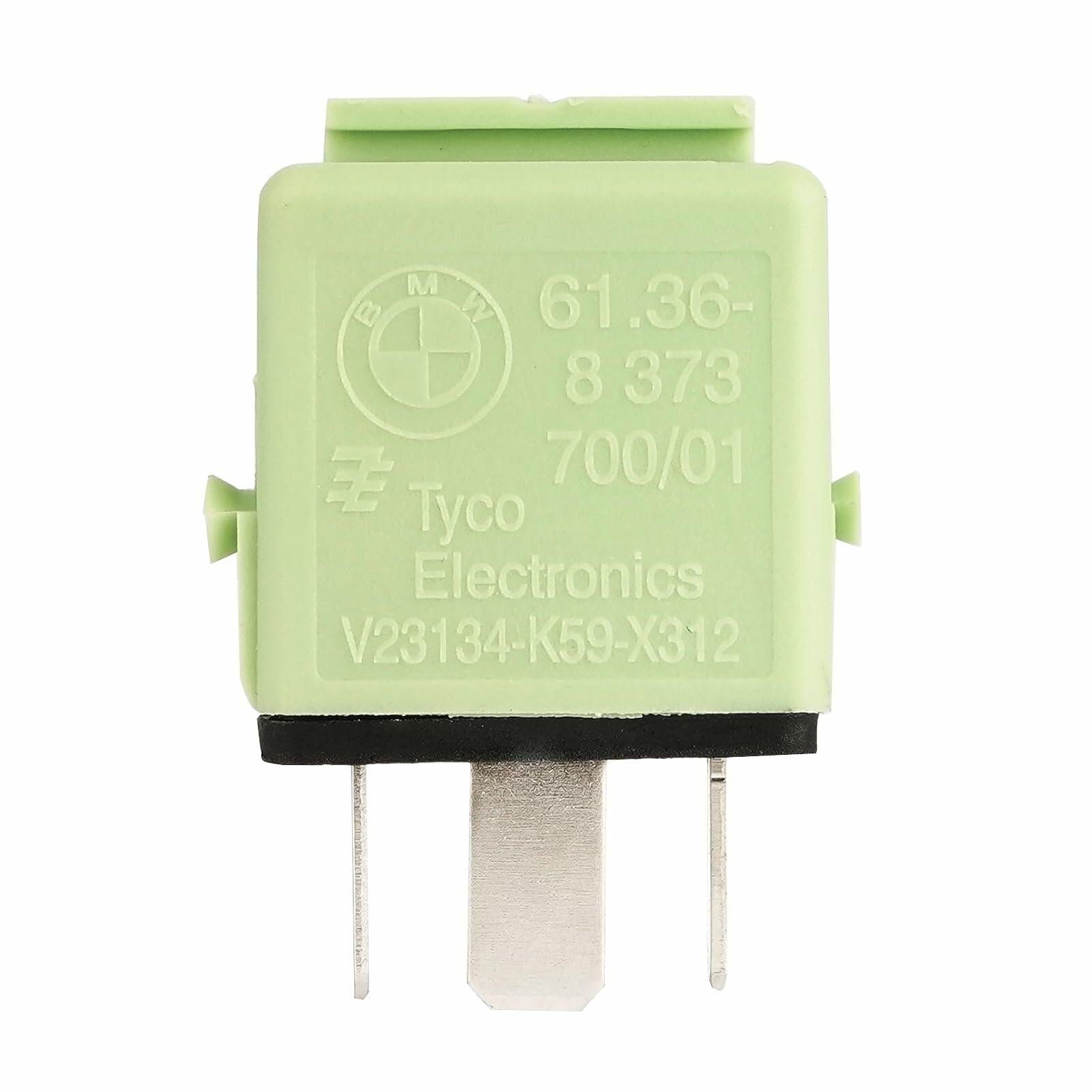 EC-HPOCKET V23134-K59-X312 12VDC 5Pin Mini ISO Car Air Suspension Relay Black