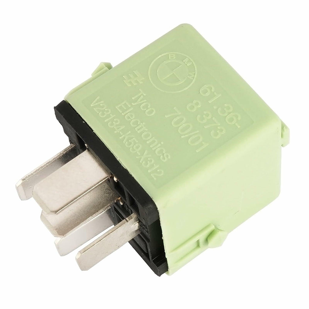 EC-HPOCKET V23134-K59-X312 12VDC 5Pin Mini ISO Car Air Suspension Relay Black