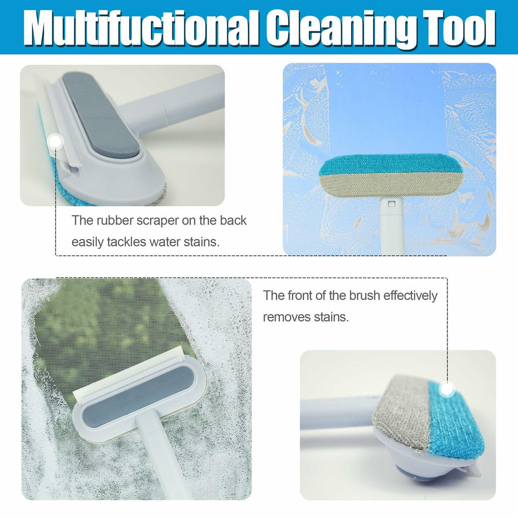 SWJDQS Pet Hair Removal Tool 2 Pieces 4 in 1 Multifunctional Broom Brush