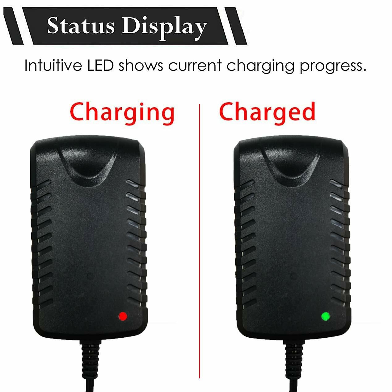 KAVCENT 12V Charger for Kids Ride On Car Wrangler SUV Universal Black OPEN BOX