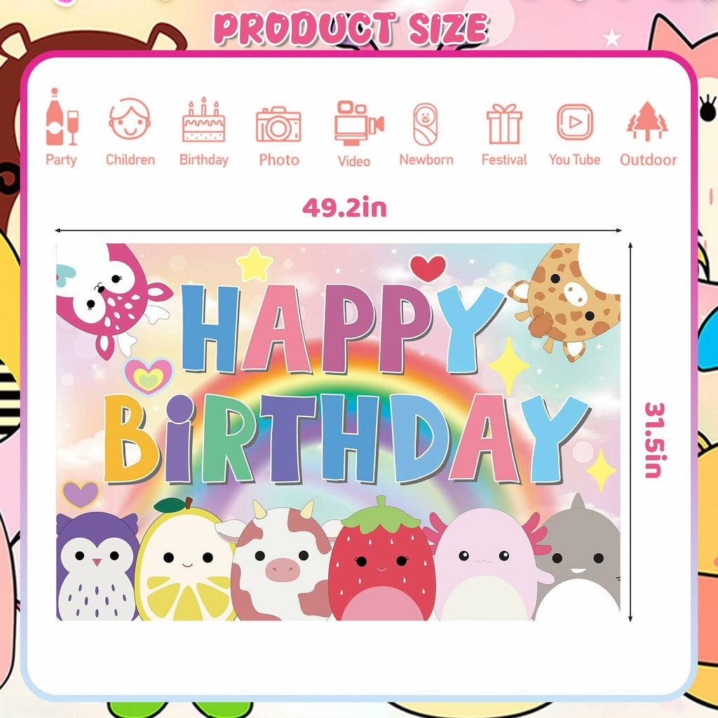 Cute Kitty Party Supplies Set 250pcs Pink Theme Decorations for Kids Party