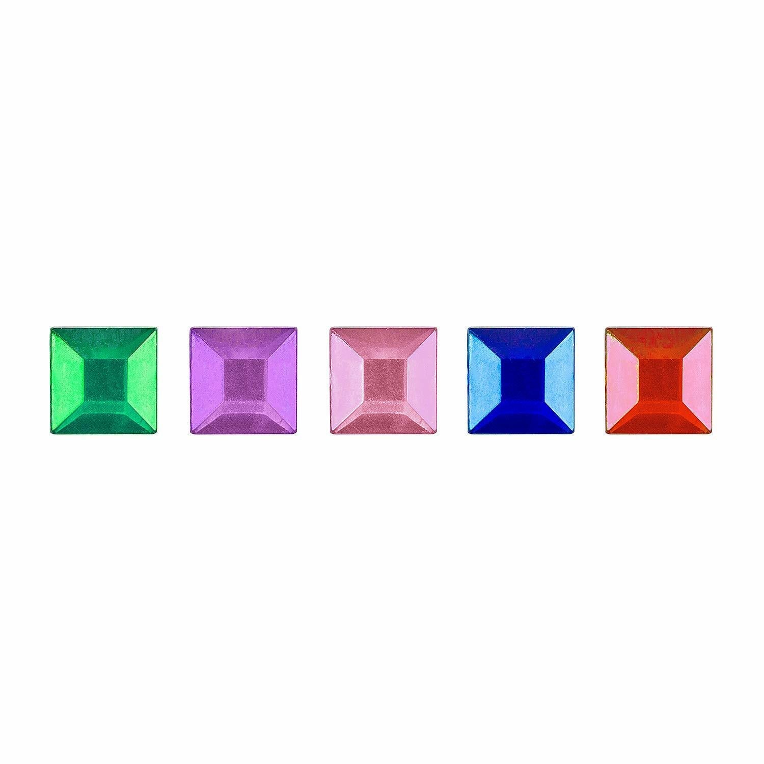 Super Z Outlet Mini Self-Adhesive Back Jewels Multi-Color 500 Pieces