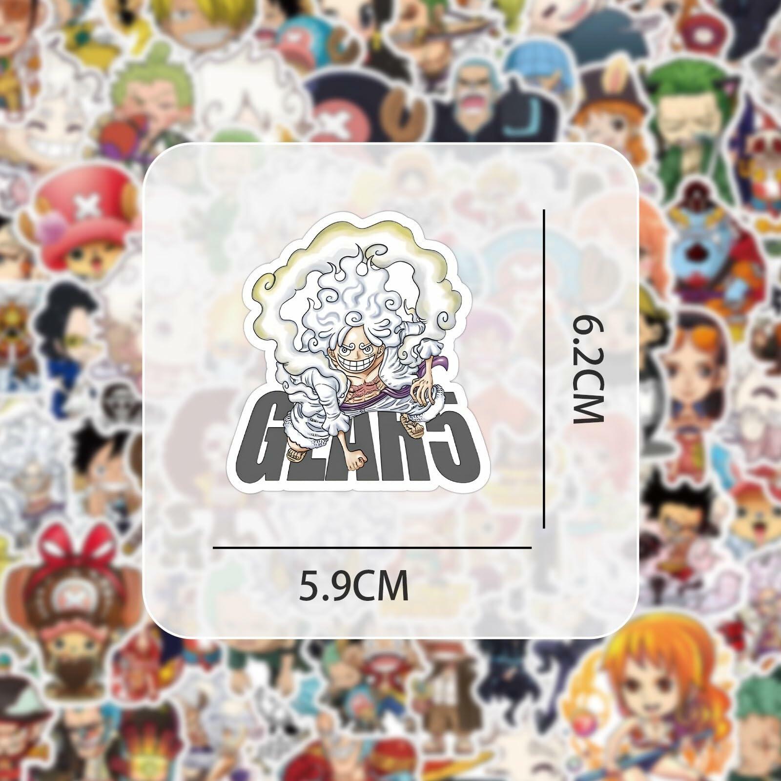 Cartoon Anime Stickers 100PC Waterproof Vinyl for Laptop Phone Skateboard
