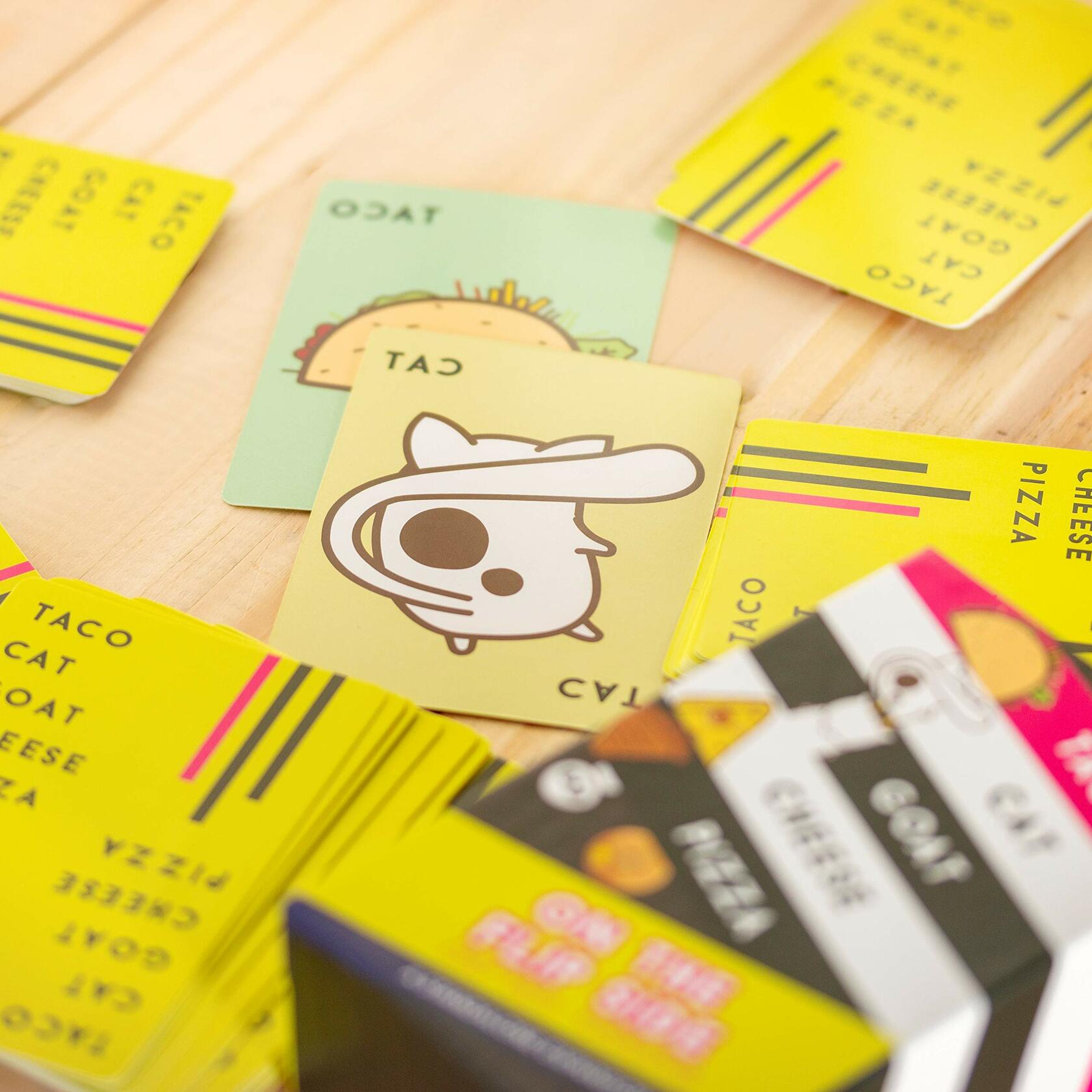 Taco Cat Goat Cheese Pizza On The Flip Side Standalone Expansion Game Fun