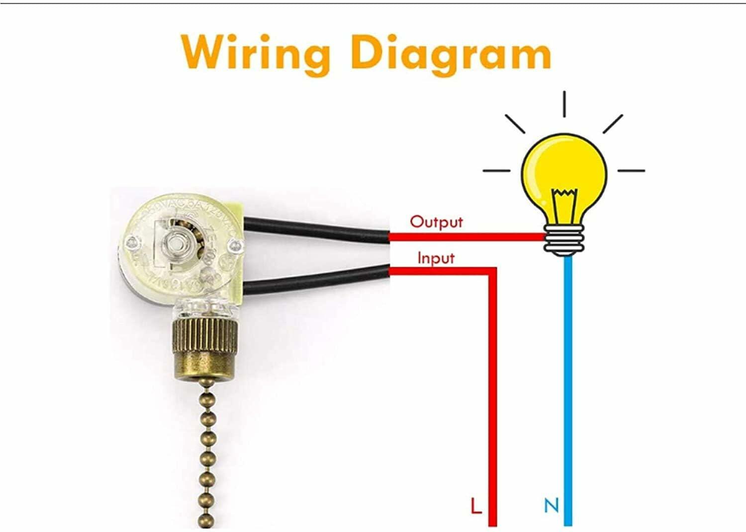 UNIVILLE Zing Ear ZE-109 Ceiling Fan Light Switch On-Off Speed Bronze 1