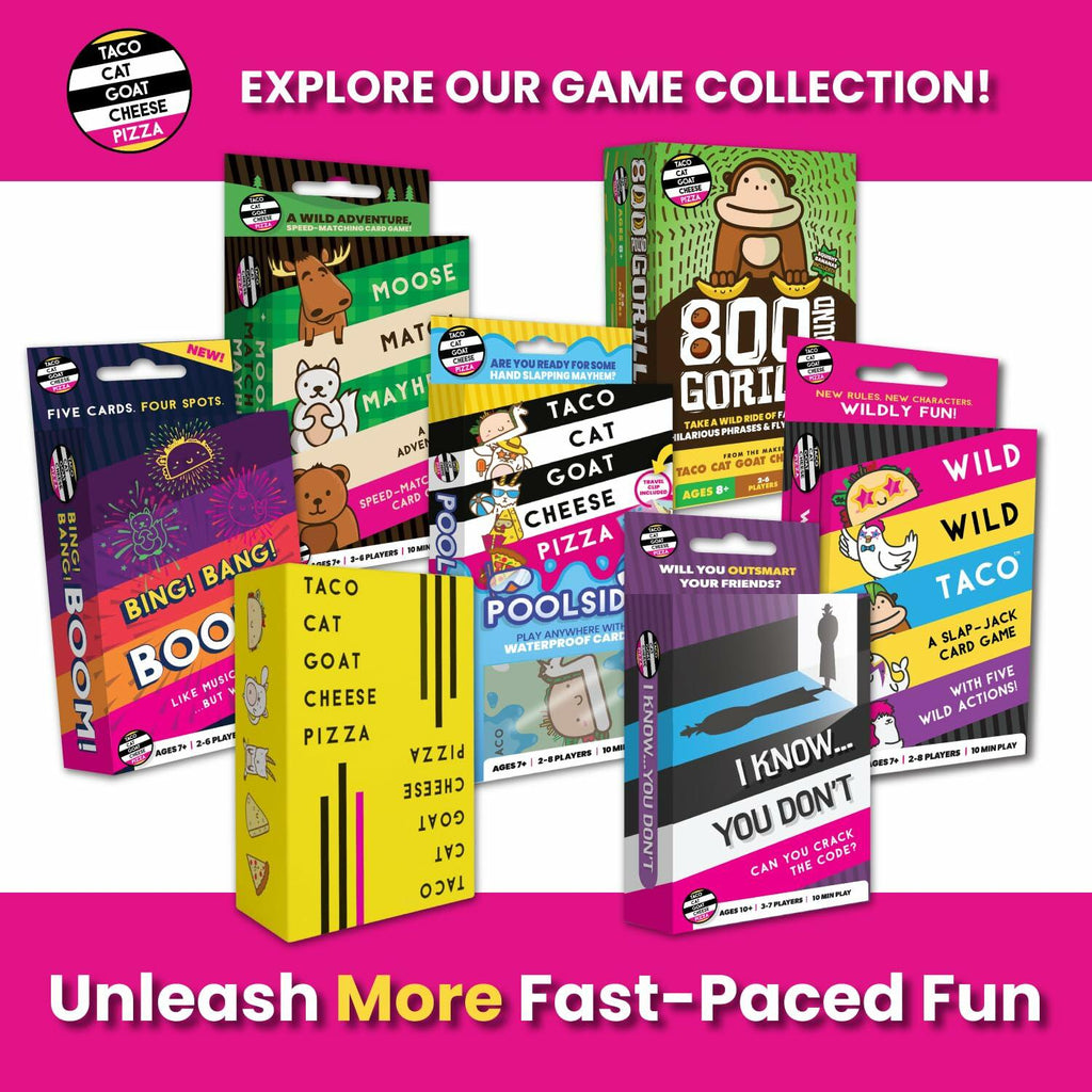 Taco Cat Goat Cheese Pizza On The Flip Side Standalone Expansion Game Fun