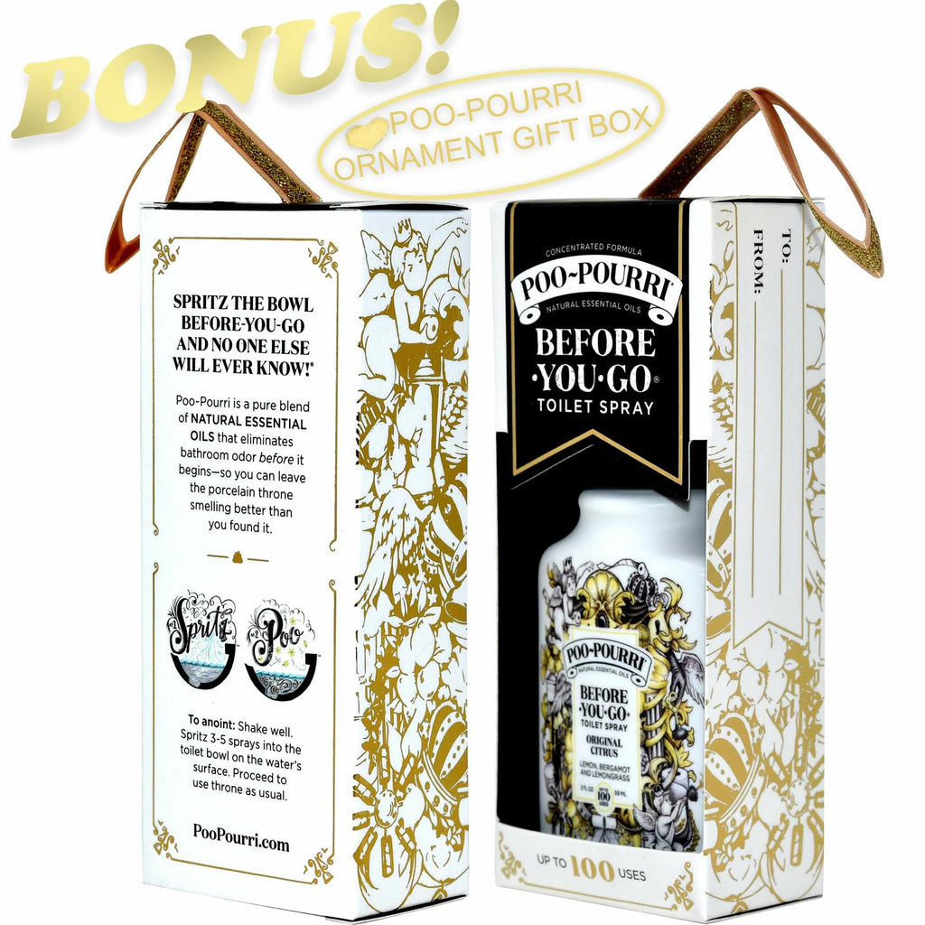 Poo-Pourri Bathroom Spray Lavender Vanilla Citrus 2oz 2 Pack Yellow