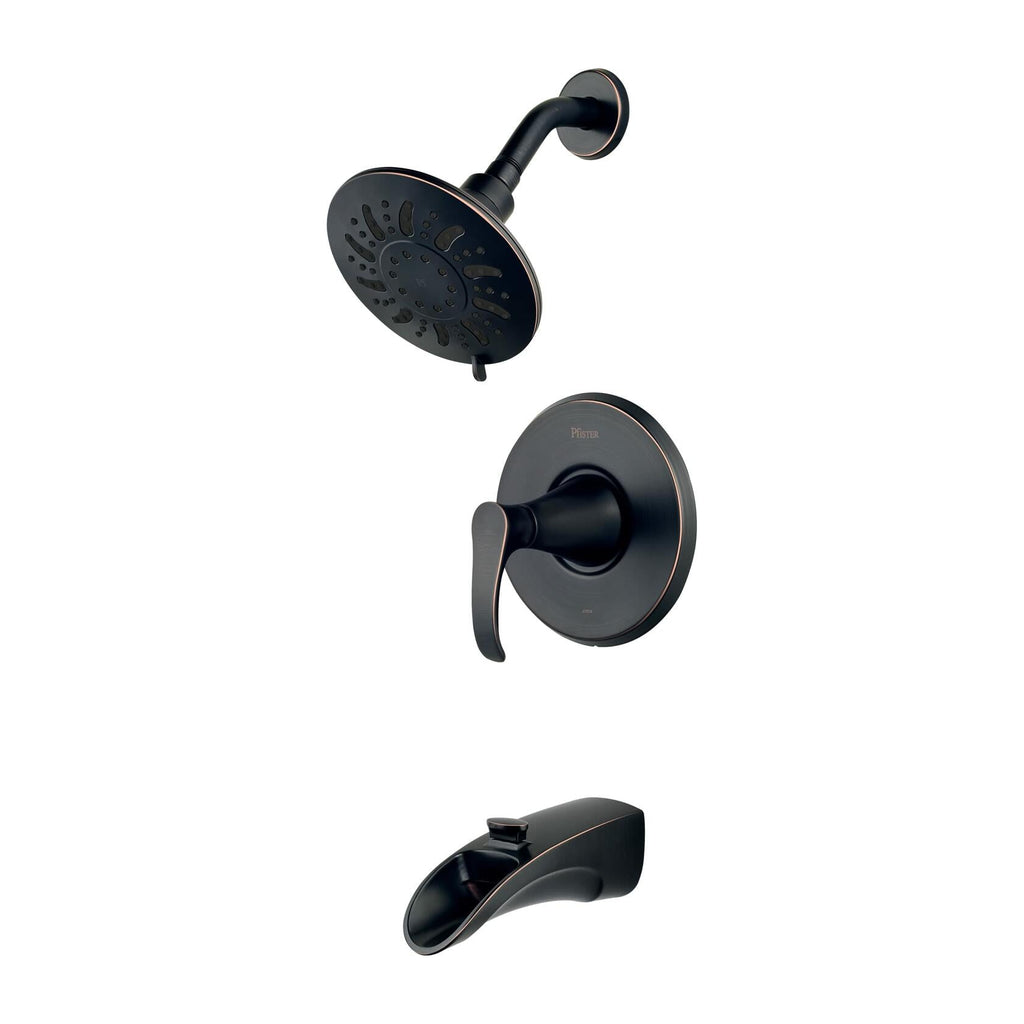 Pfister Brea Tub & Shower Trim Kit 1-Handle Tuscan Bronze 8P8WS2BRSY