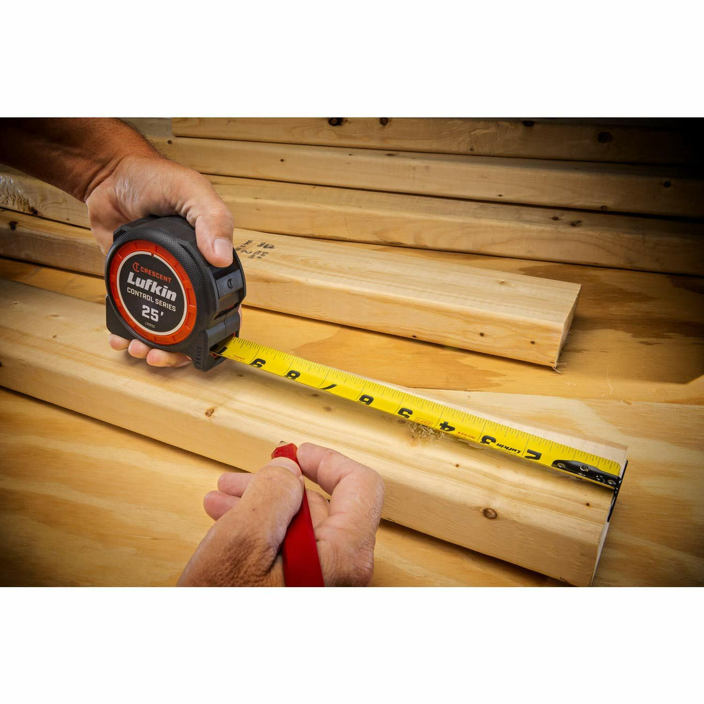 Crescent Lufkin 1-3/16 x 25' Command Control Series Yellow Clad Tape Measure