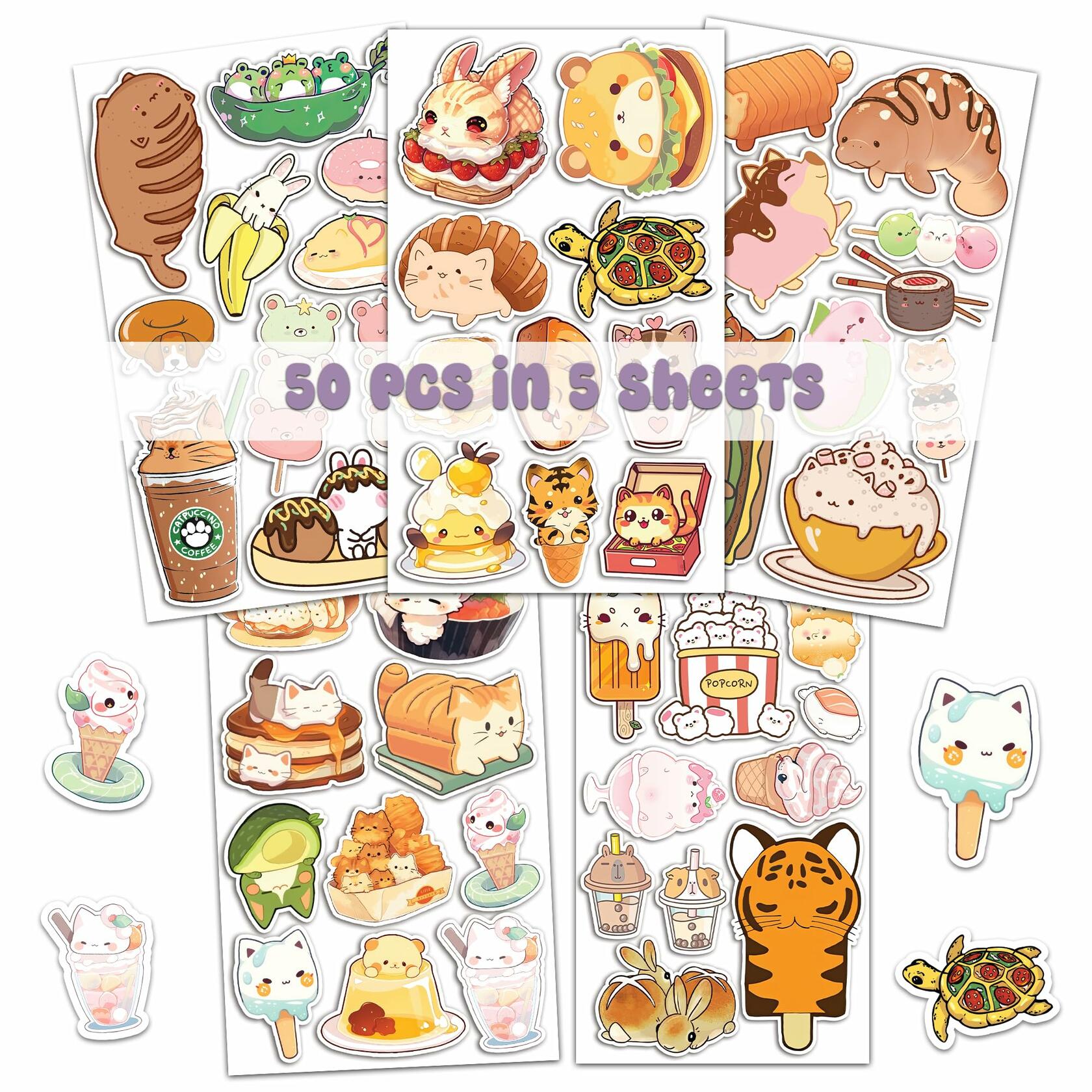 BIGZORO 50 PCS Music Rock Band Stickers Pack Vinyl Waterproof Multi-color