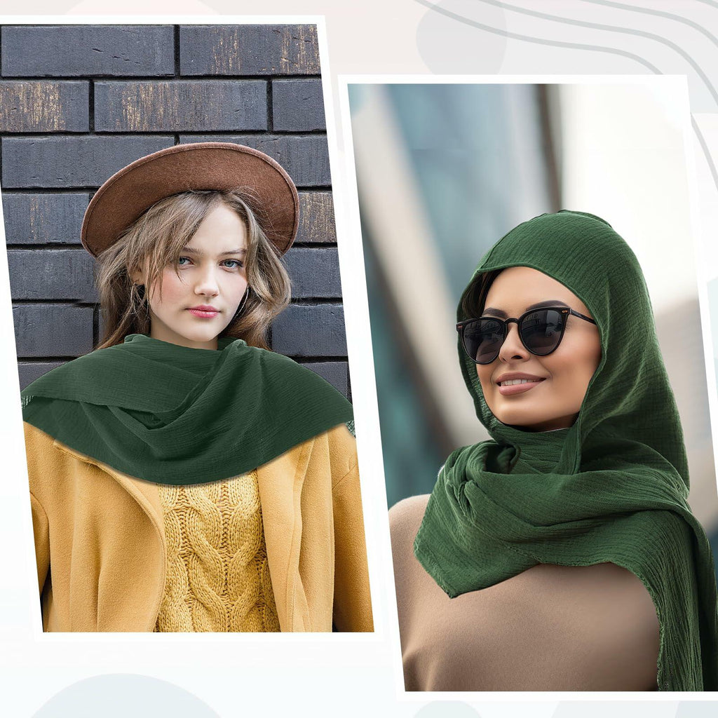 ShinyMatch Medieval Hooded Cowl Cape Renaissance Cloak Dark Green Size One Size