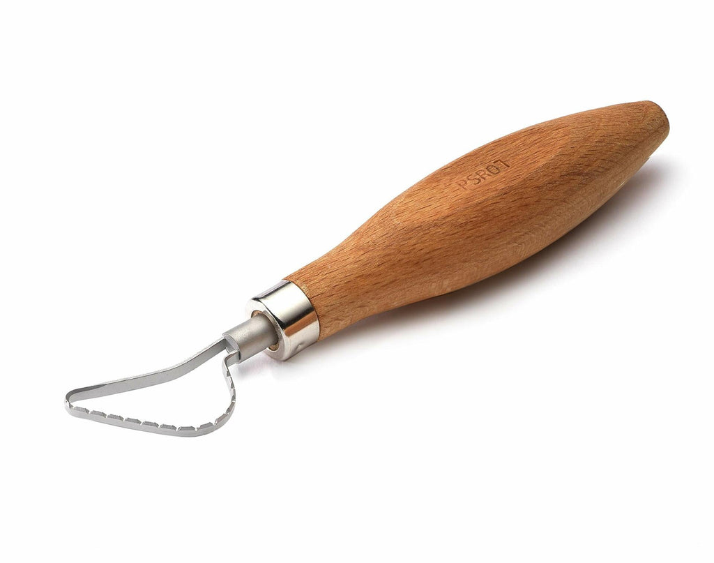 Xiem Tools USA Clay Rake Tool for Pottery Ceramics Medium Belly Rake