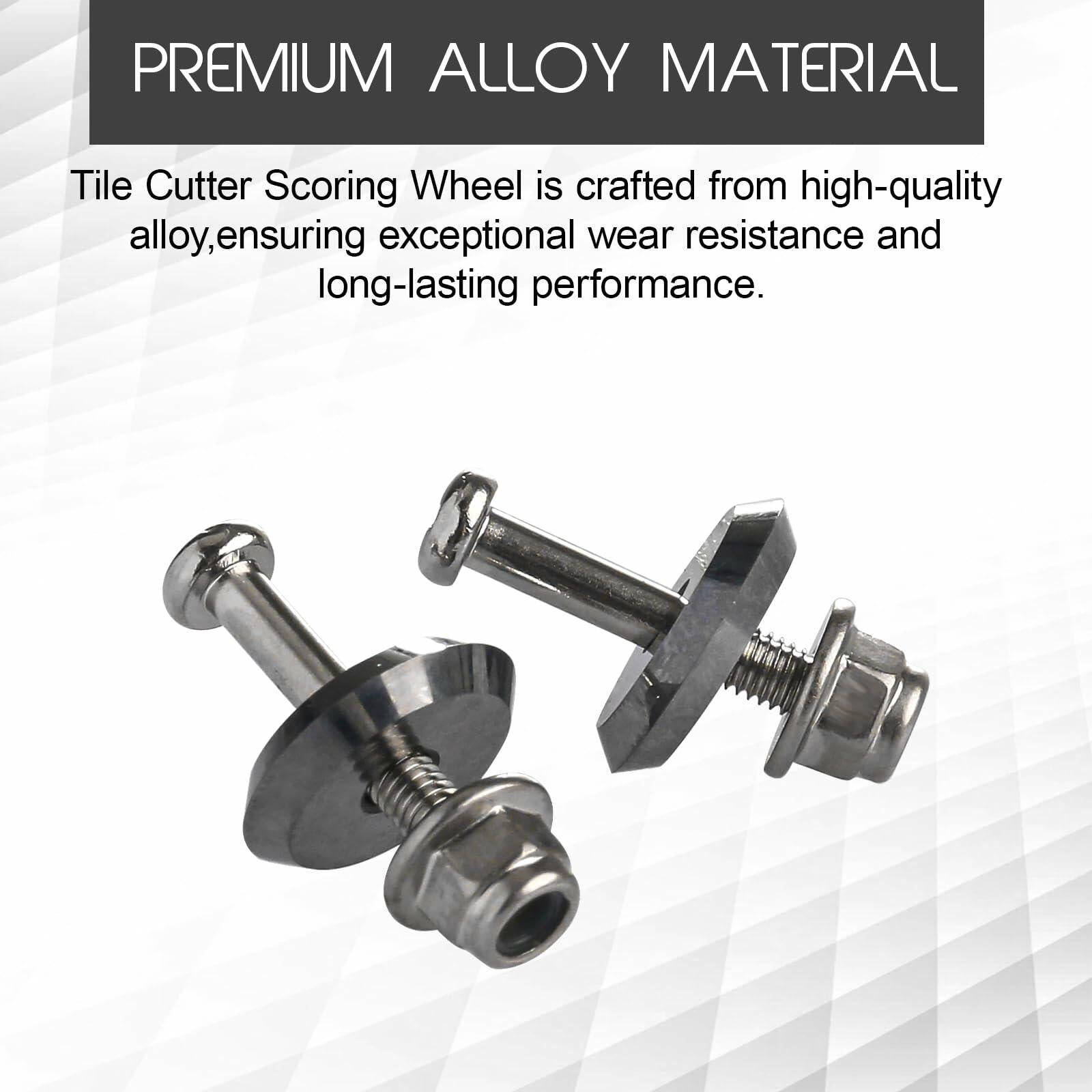GGTE Tile Cutter 12MM Scoring Wheel 14A Sigma Pull Handle 2-Pack
