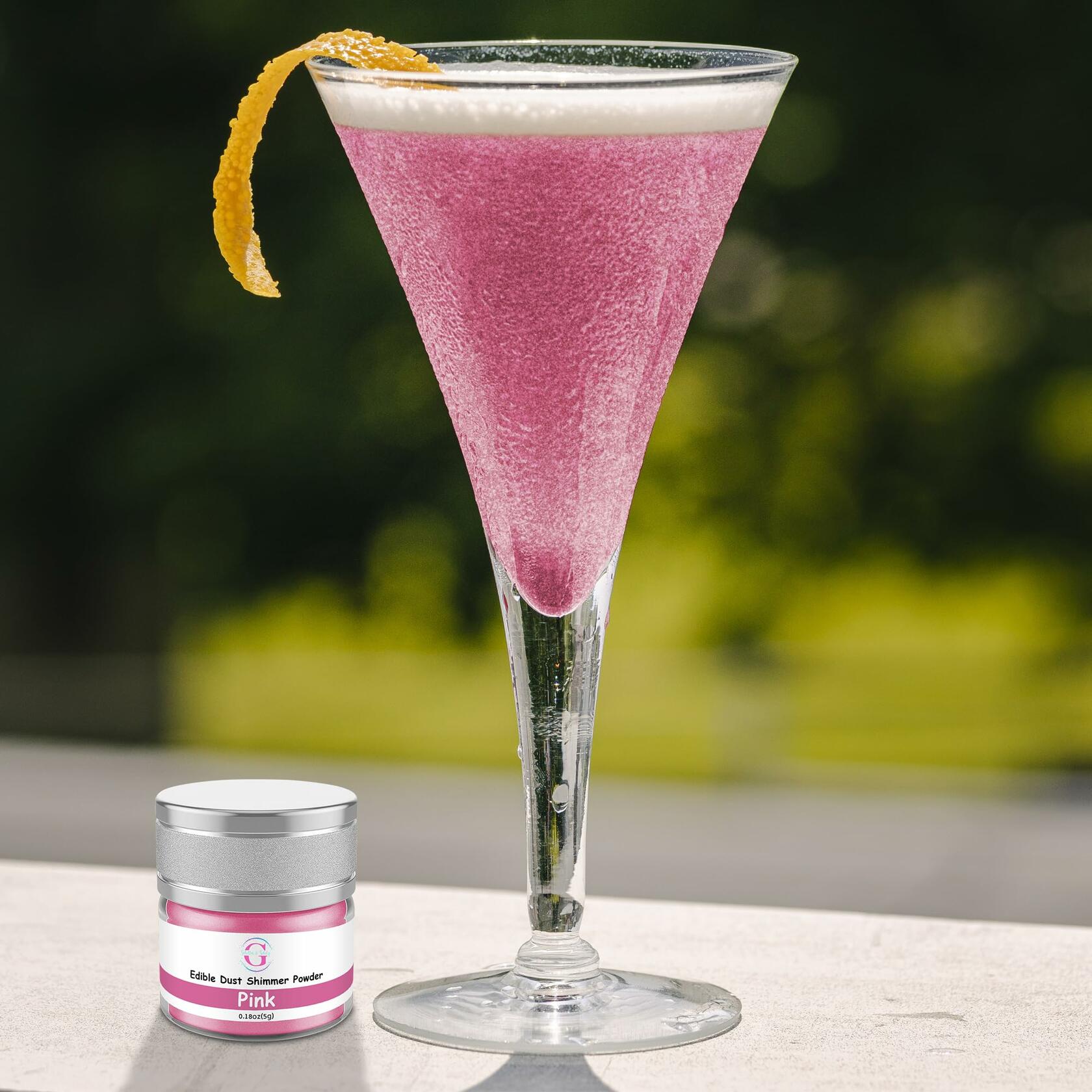 Glitter & Glitz Edible Drink Glitter Luster Dust Blue 5g Cocktail Baking