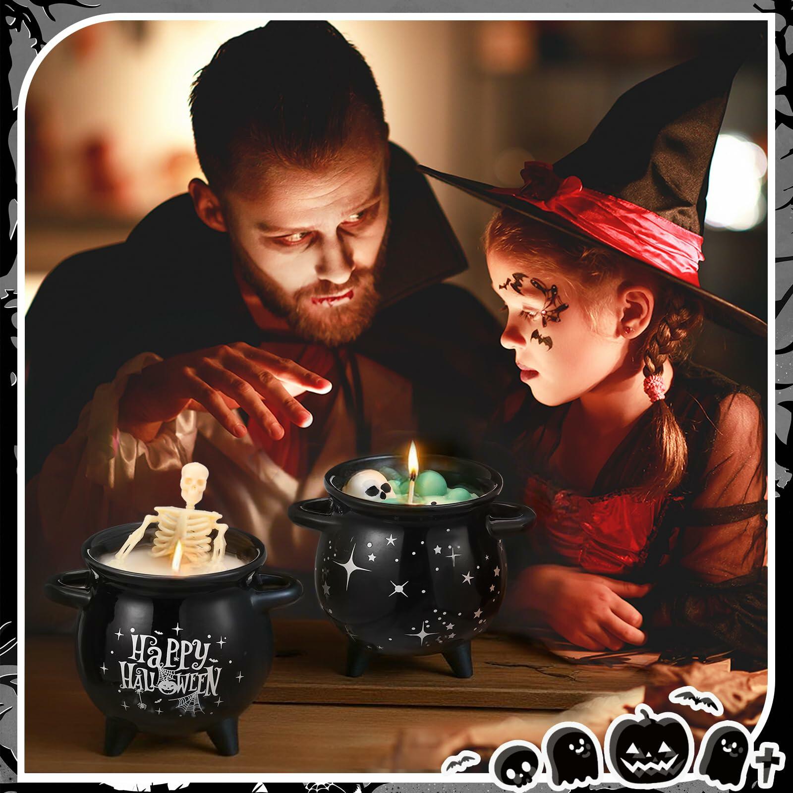 Conelist Halloween Skeleton Skull Candle Set - Thumbnail 5