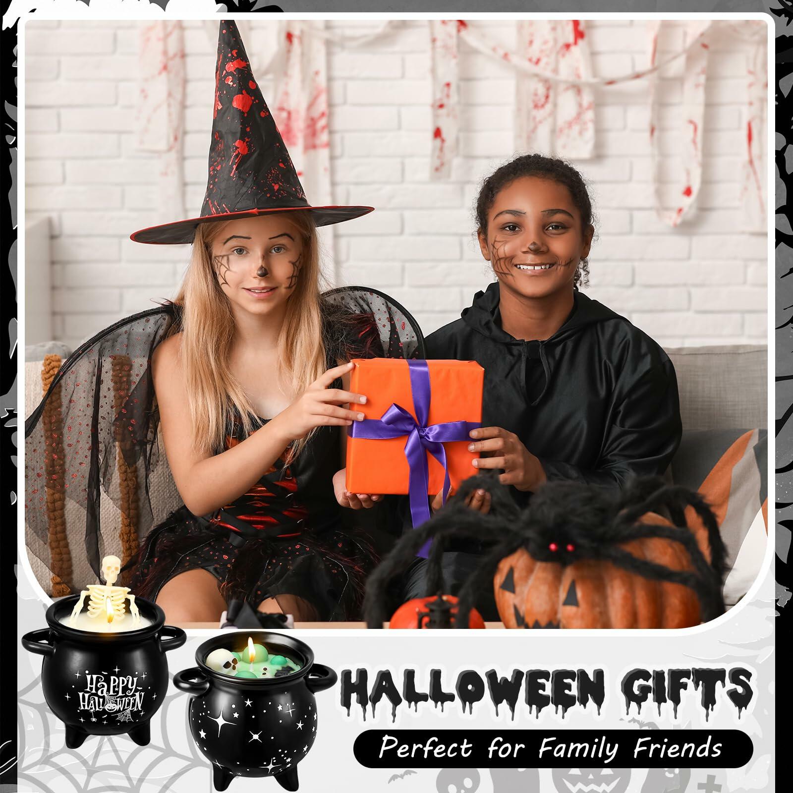 Conelist Halloween Skeleton Skull Candle Set - Thumbnail 4