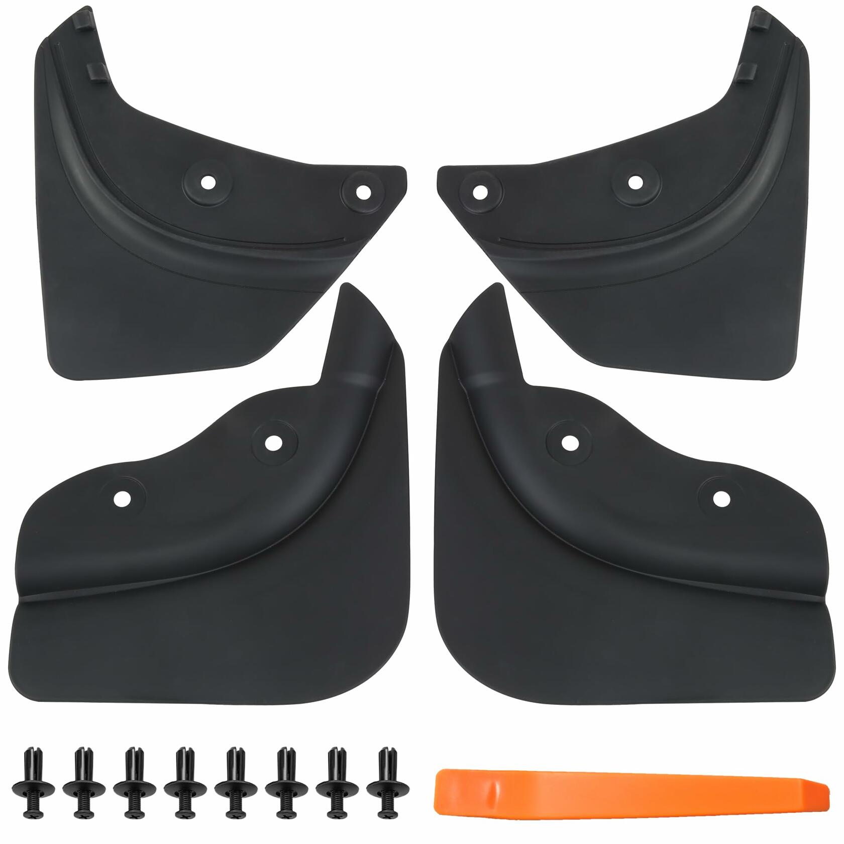 HSB Tesla Model Y Mud Flaps Splash Guards Black 2020-2024