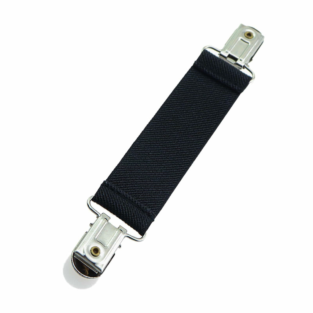 Guifeng 4PCS 150mm Stainless Steel Dress Clips Black White Elastic
