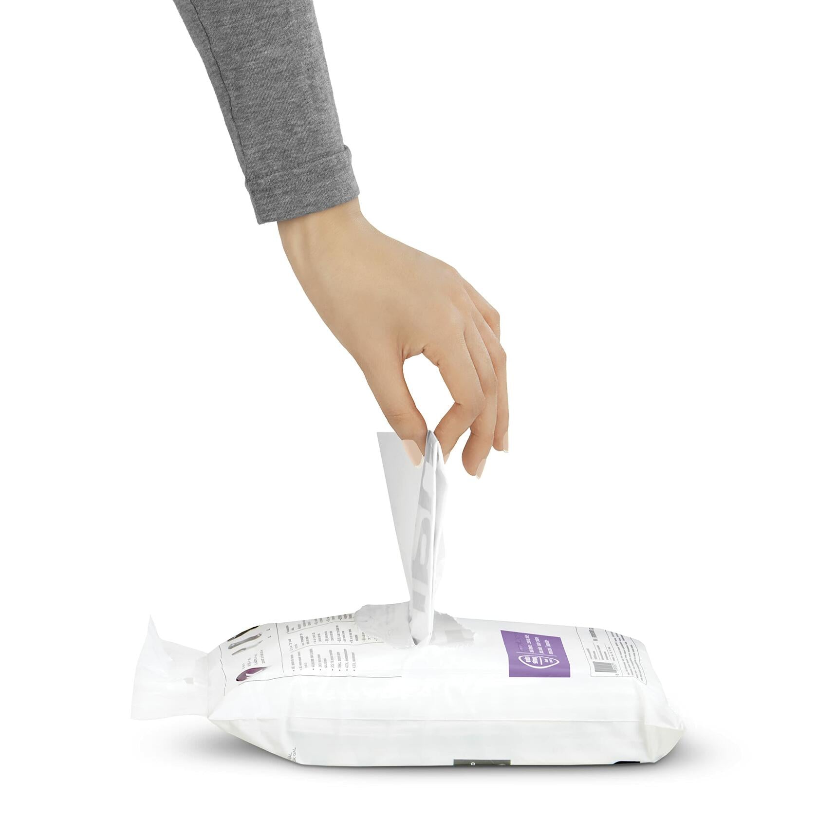simplehuman Code R Drawstring Trash Bags 10L 2.6Gal White 20 Count
