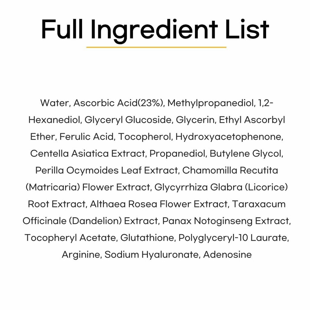 daymellow Vita Ferol 23 Vitamin C Face Serum 20ml Brightening