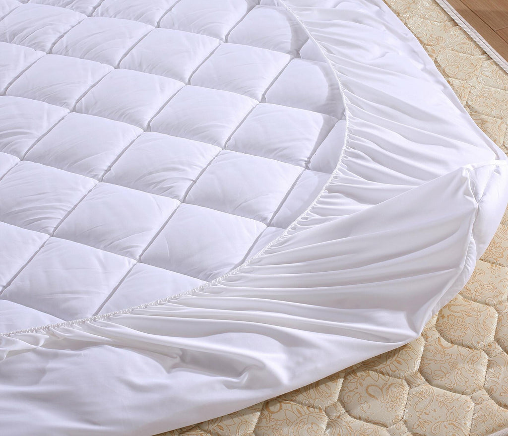 Everest Supply Premium Plus Mattress Pad Quilted Microfiber RV Short Queen 60x75