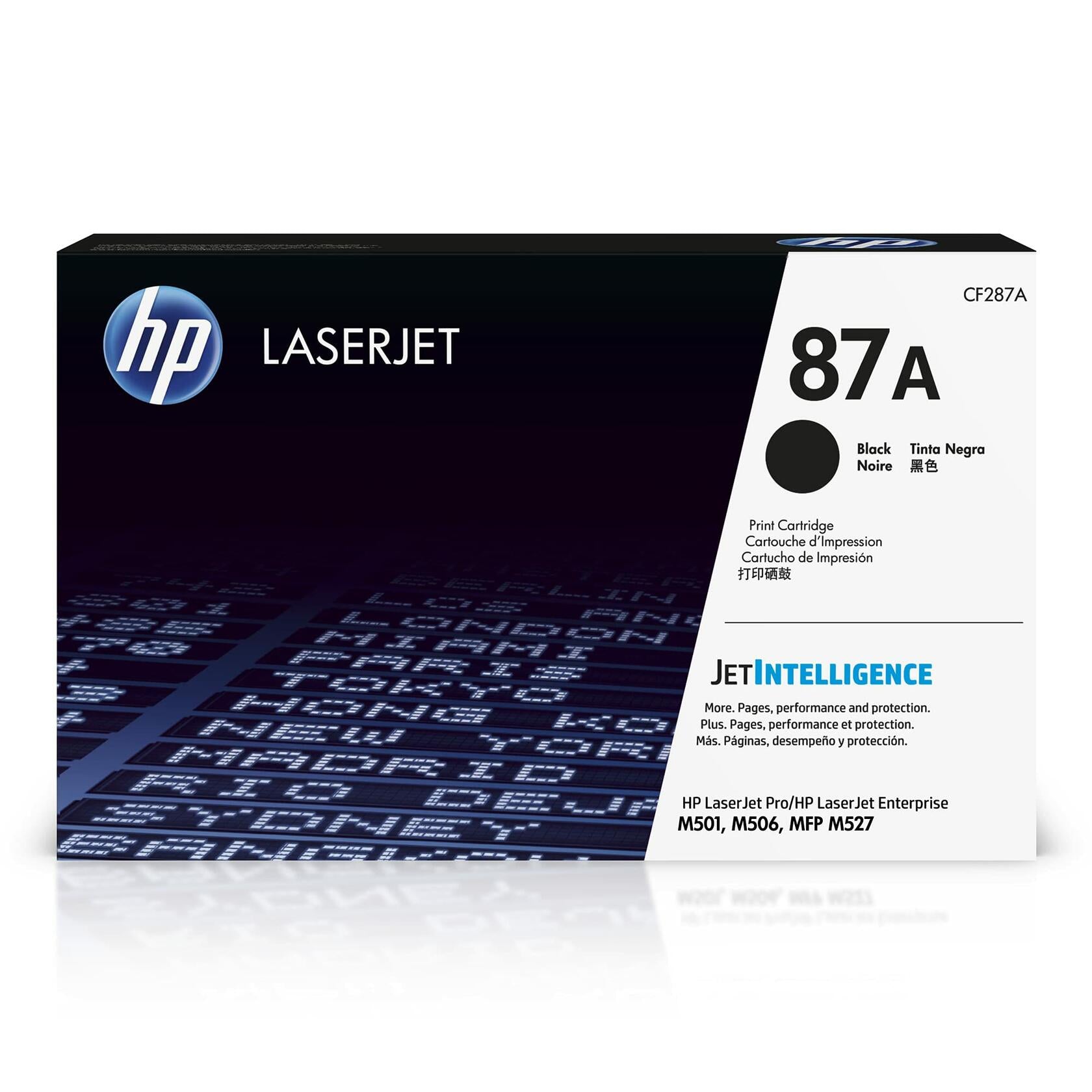HP 87A Black Toner Cartridge CF287A for LaserJet M506 M527 M501 Series