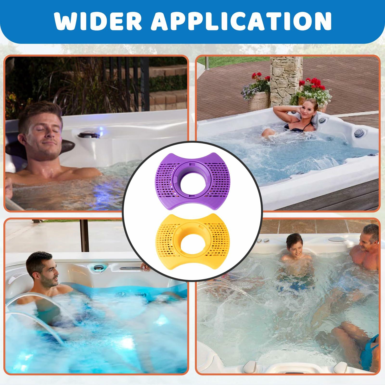 2 Packs Hot Tub Spa Mineral Filter Cartridge for Dimension One Spa Filter