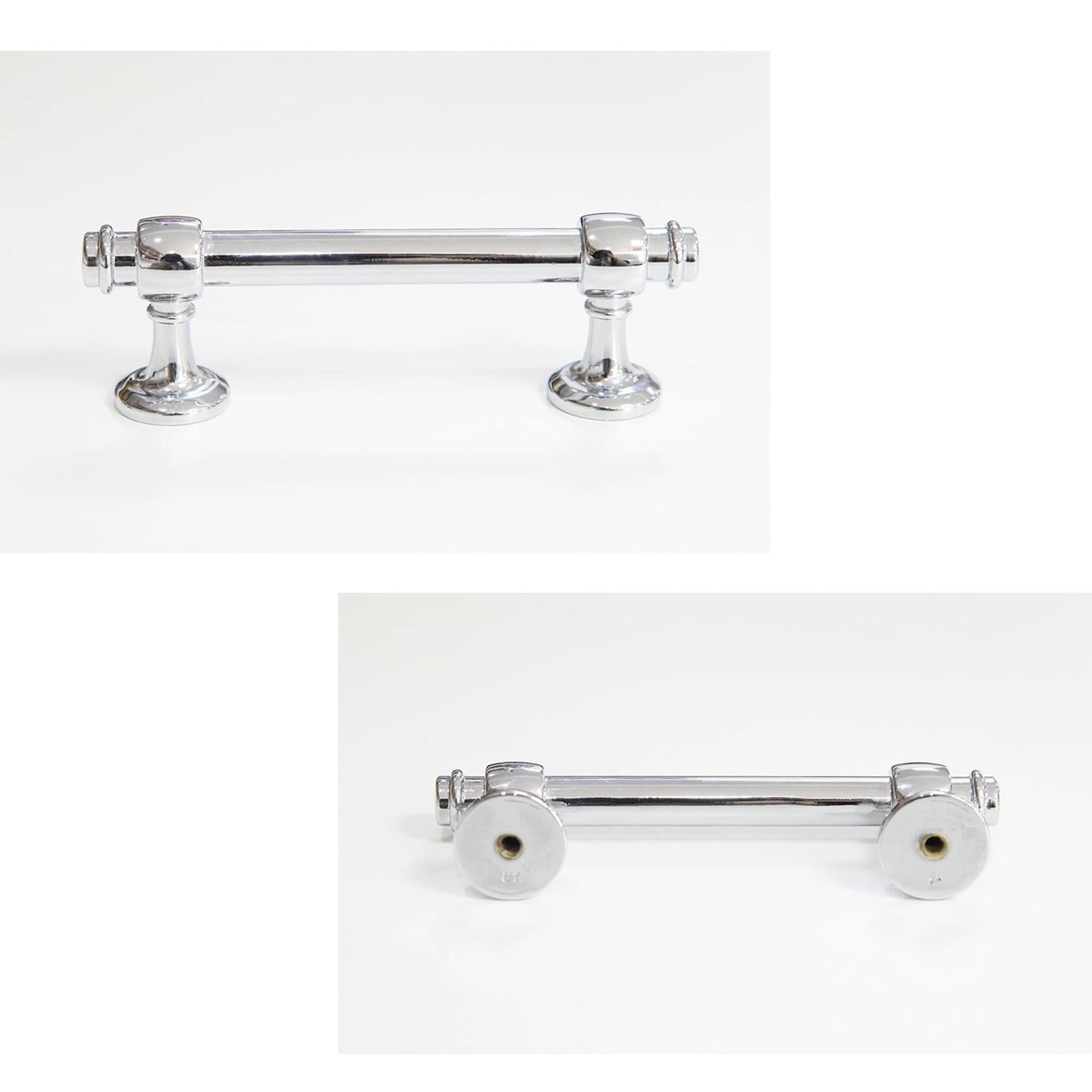 Voraus 10 Pack Cabinet Pulls Polished Chrome 3in (76mm) Drawer Handles