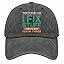 Funny Dad Hat Baseball Cap "That's What I Do I Fix Stuff and I Know Things" Navy