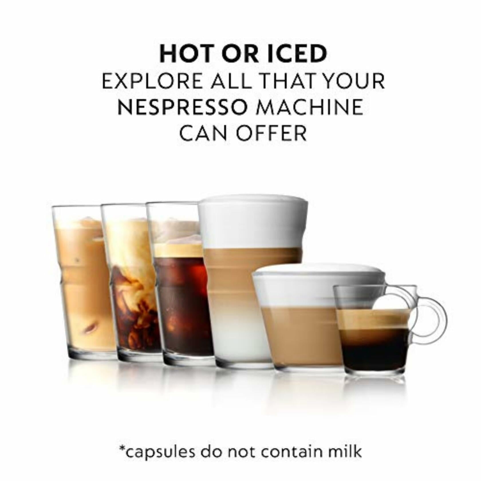 Nespresso Capsules Original Line Volluto Decaffeinato Mild Roast 50 Count