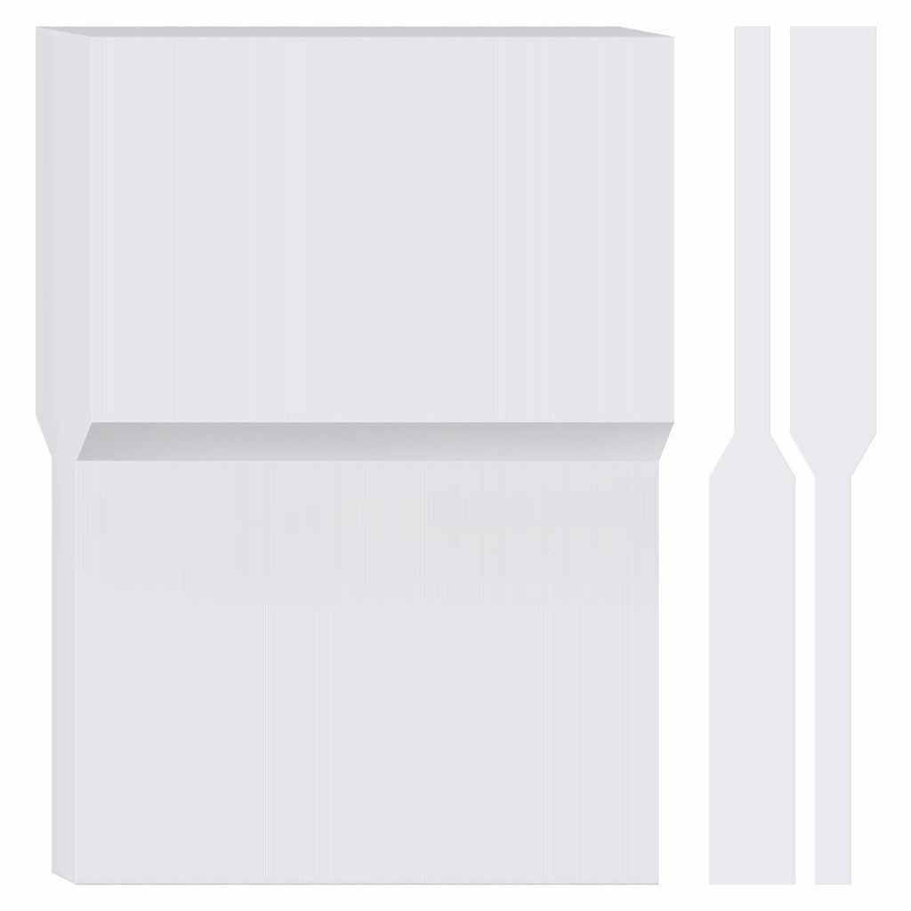 HiShutiao 400 Pcs White Perfume Tester Strips Disposable Fragrance Blotters