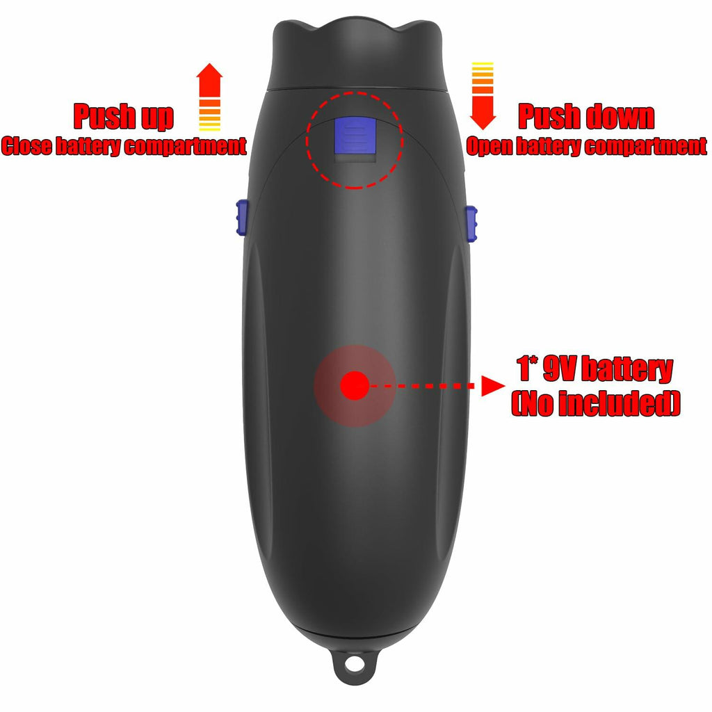 FJPTKELLY Electronic Whistle 130DB Loud 3 Tones Adjustable Blue Sports Coach