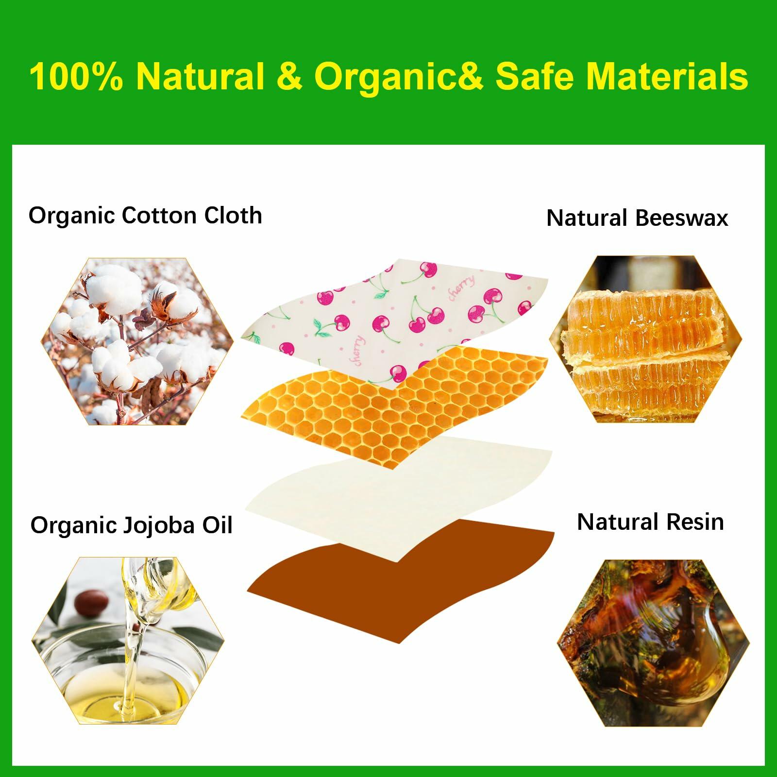 Envoltura Verde Eco-Friendly Beeswax Wrap Roll 2 Rolls Cotton Animals Flowers
