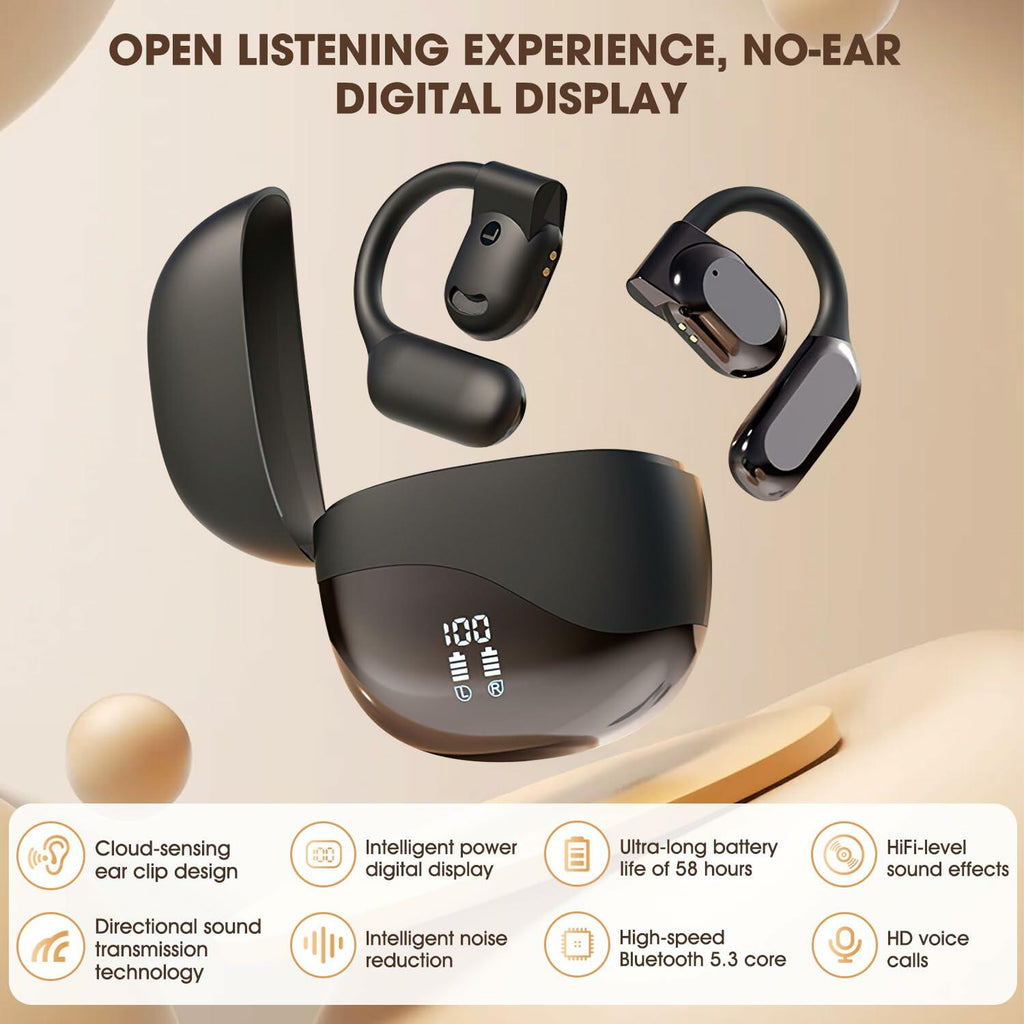 Daioai AI Language Translation Bluetooth Earbuds 144 Languages White