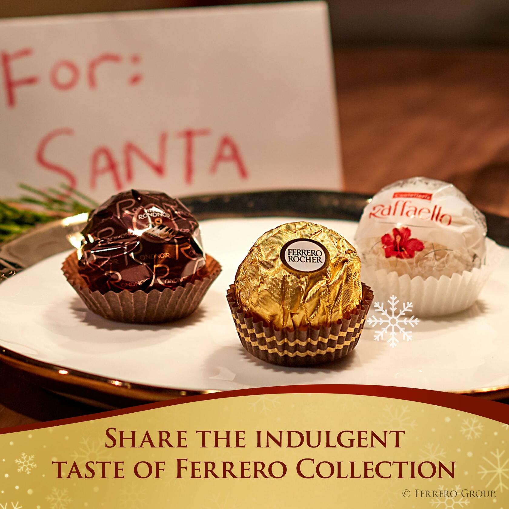 Ferrero Collection 12 Count Assorted Chocolate 4.6oz | Hazelnut, Milk, Dark